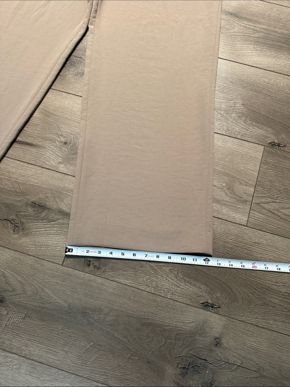 Abercrombie & Fitch Sloan Tailored Wide Leg Pleated High Rise Dress Pants Tan 30 - Picture 12 of 13